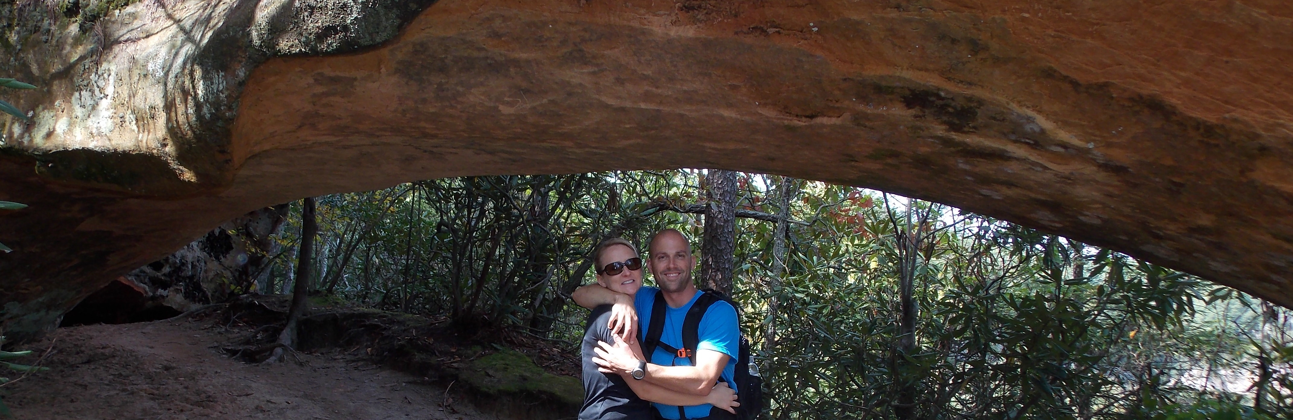 Dr. Hughes and Husband at Red River Gorge