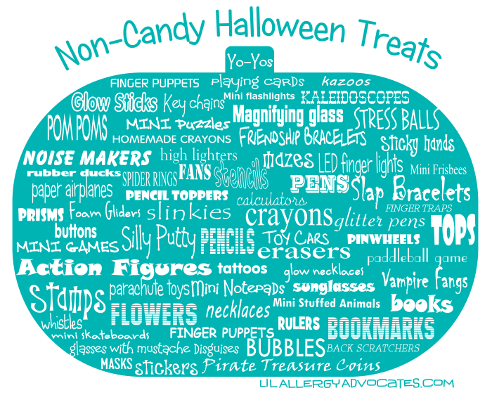 Non-Candy Halloween Treats